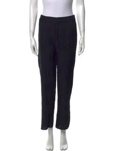 Pre-owned Veronica Beard Straight Leg Pants In Black