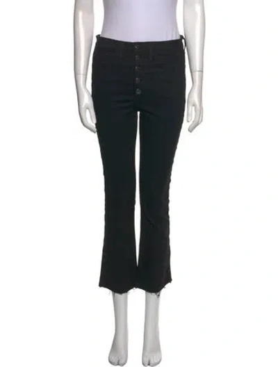 Pre-owned Veronica Beard Straight Leg Pants In Black