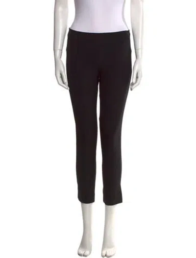 Pre-owned Veronica Beard Straight Leg Pants In Black