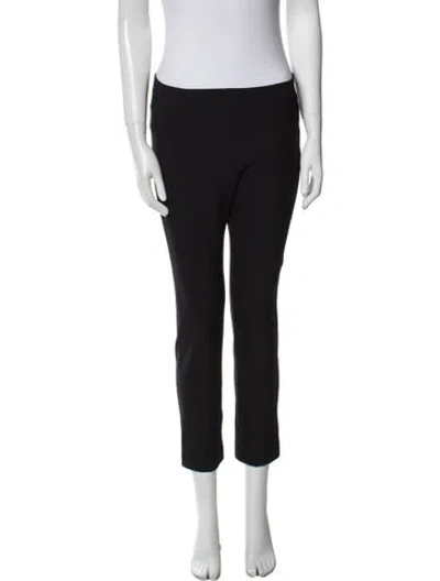 Pre-owned Veronica Beard Straight Leg Pants In Black