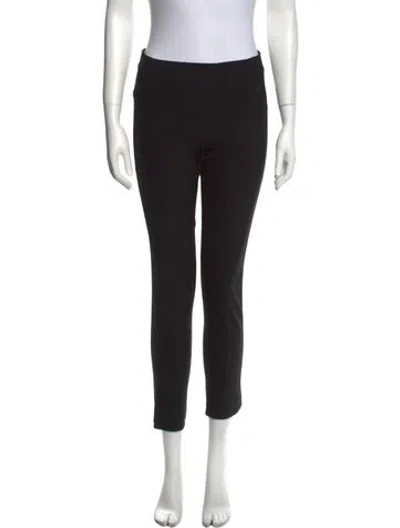 Pre-owned Veronica Beard Straight Leg Pants In Black