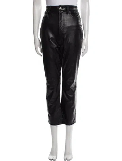 Pre-owned Veronica Beard Straight Leg Pants In Black
