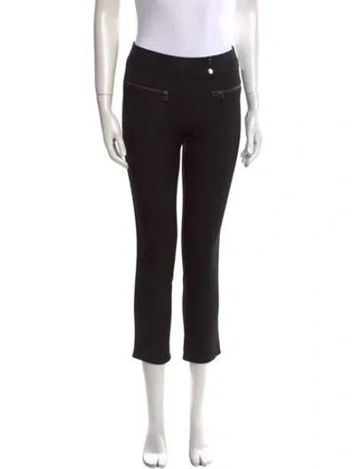Pre-owned Veronica Beard Straight Leg Pants In Black