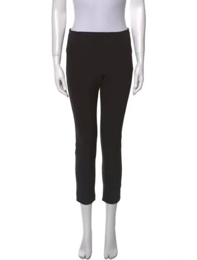Pre-owned Veronica Beard Straight Leg Pants In Black