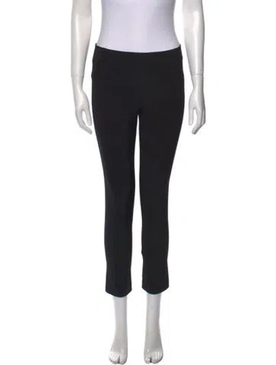 Pre-owned Veronica Beard Straight Leg Pants In Black