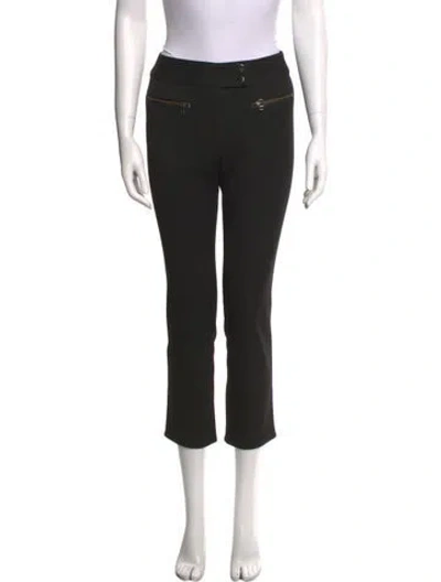 Pre-owned Veronica Beard Straight Leg Pants In Black