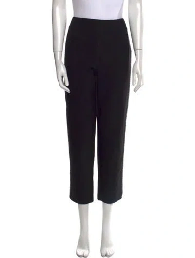 Pre-owned Veronica Beard Straight Leg Pants In Black