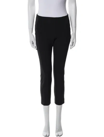 Pre-owned Veronica Beard Straight Leg Pants In Black