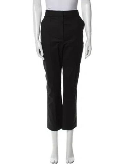 Pre-owned Veronica Beard Straight Leg Pants In Black