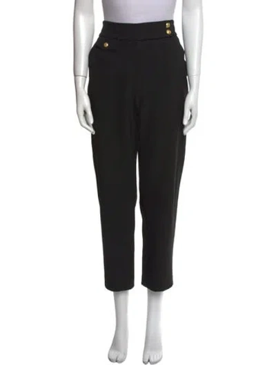 Pre-owned Veronica Beard Straight Leg Pants In Black
