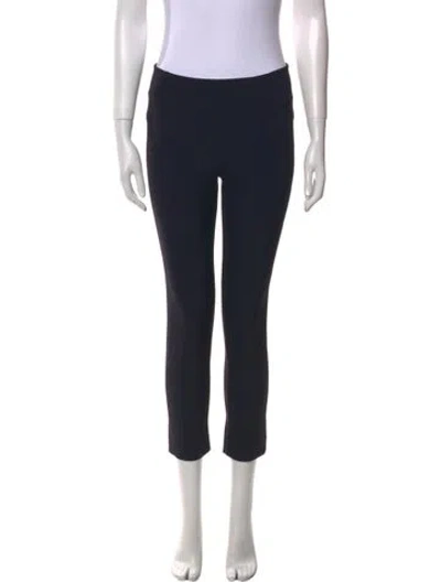 Pre-owned Veronica Beard Straight Leg Pants In Black