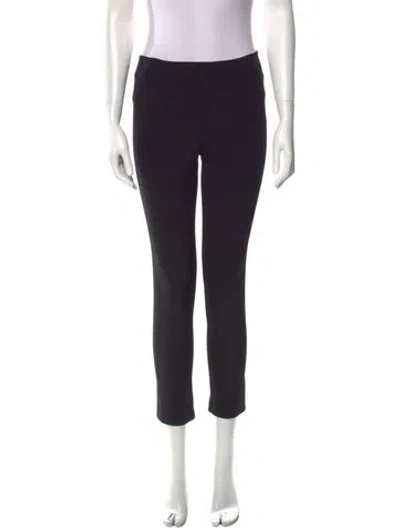 Pre-owned Veronica Beard Straight Leg Pants In Black