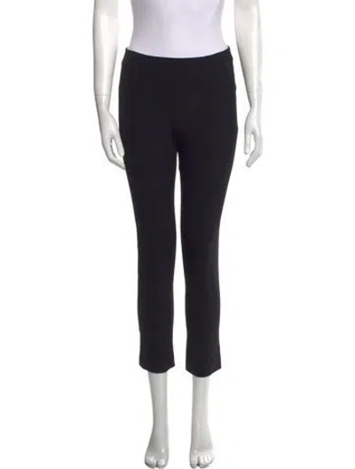 Pre-owned Veronica Beard Straight Leg Pants In Black
