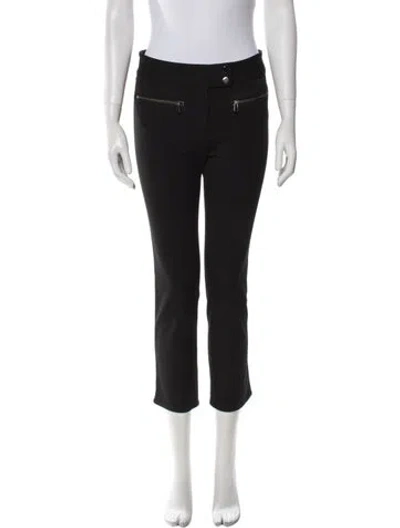 Pre-owned Veronica Beard Straight Leg Pants In Black