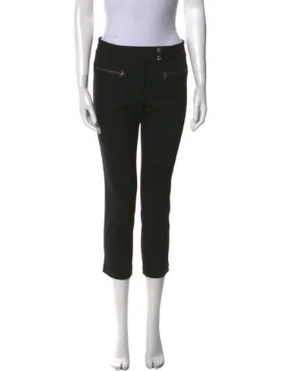 Pre-owned Veronica Beard Straight Leg Pants In Black