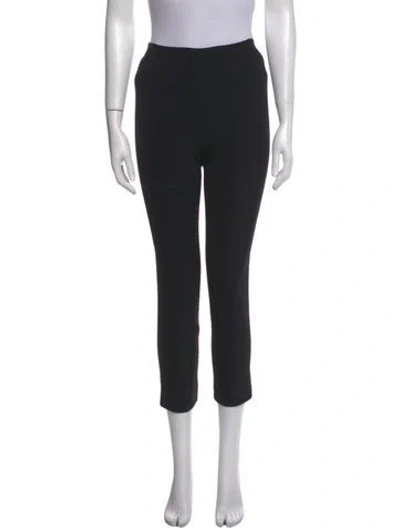 Pre-owned Veronica Beard Straight Leg Pants In Black