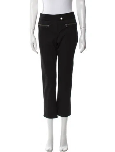 Pre-owned Veronica Beard Straight Leg Pants In Black