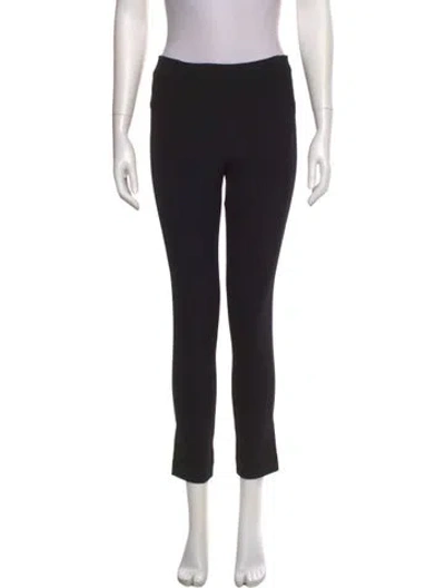 Pre-owned Veronica Beard Straight Leg Pants In Black
