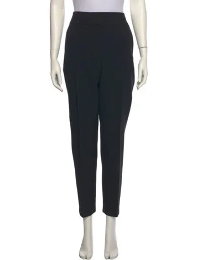 Pre-owned Veronica Beard Straight Leg Pants In Black