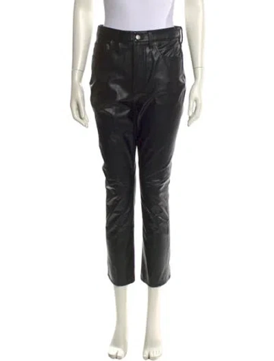 Pre-owned Veronica Beard Straight Leg Pants In Black