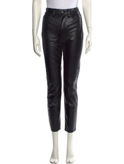 Pre-owned Veronica Beard Straight Leg Pants In Black