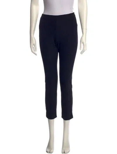 Pre-owned Veronica Beard Straight Leg Pants In Black