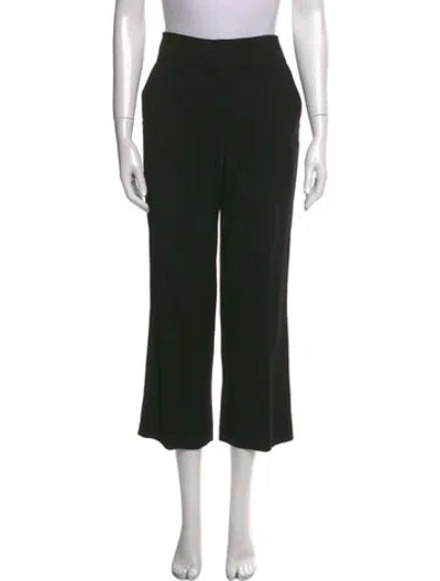 Pre-owned Veronica Beard Straight Leg Pants In Black