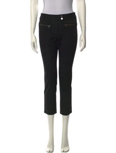 Pre-owned Veronica Beard Straight Leg Pants In Black