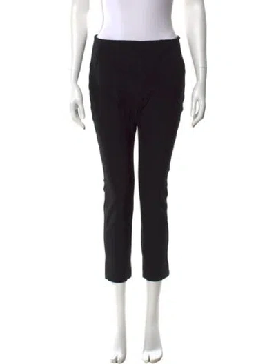 Pre-owned Veronica Beard Straight Leg Pants In Black