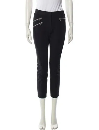 Pre-owned Veronica Beard Straight Leg Pants In Black