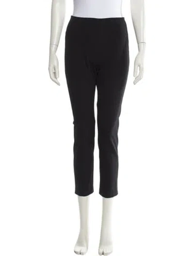 Pre-owned Veronica Beard Straight Leg Pants In Black