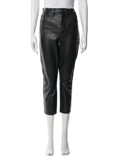 Pre-owned Veronica Beard Straight Leg Pants In Black