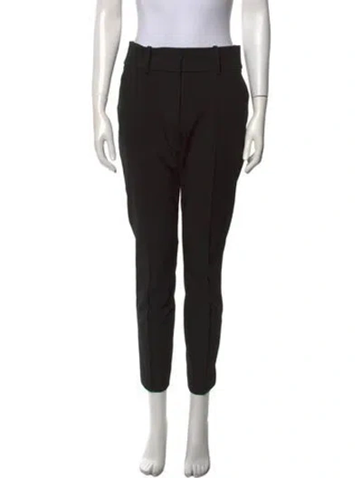 Pre-owned Veronica Beard Straight Leg Pants In Black