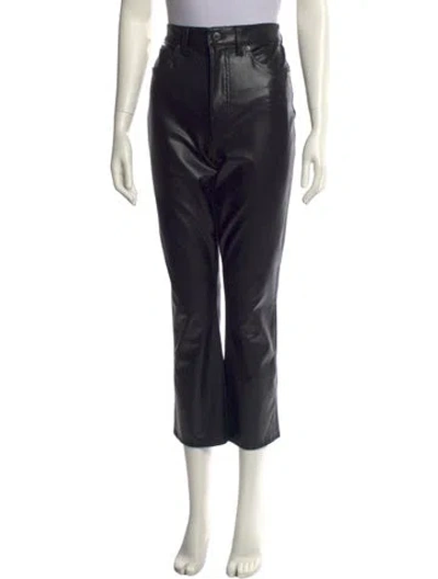 Pre-owned Veronica Beard Straight Leg Pants In Black