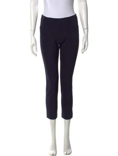 Pre-owned Veronica Beard Straight Leg Pants In Black