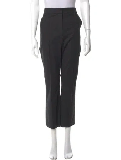 Pre-owned Veronica Beard Straight Leg Pants In Black