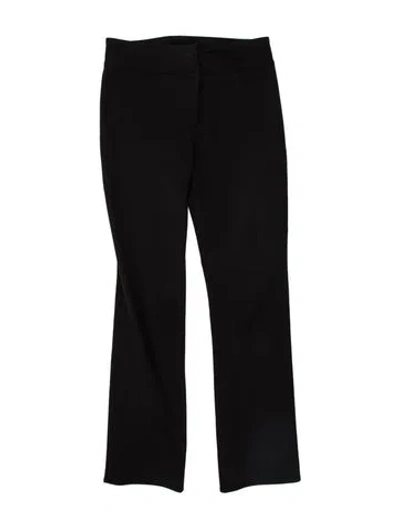 Pre-owned Veronica Beard Straight Leg Pants In Black
