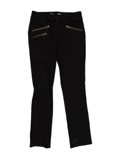 Pre-owned Veronica Beard Straight Leg Pants In Black