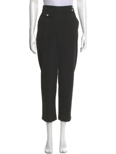 Pre-owned Veronica Beard Straight Leg Pants In Black