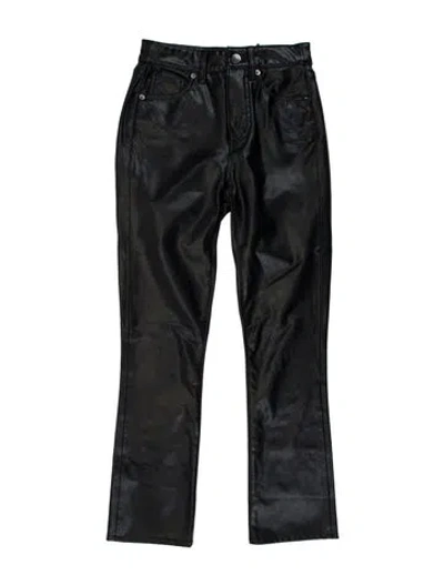 Pre-owned Veronica Beard Straight Leg Pants In Black