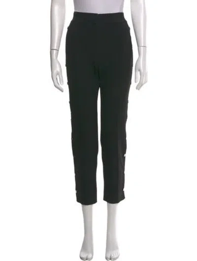 Pre-owned Veronica Beard Straight Leg Pants In Black