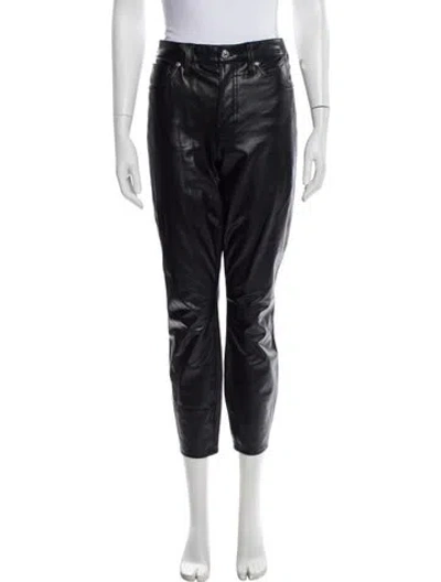 Pre-owned Veronica Beard Straight Leg Pants In Black