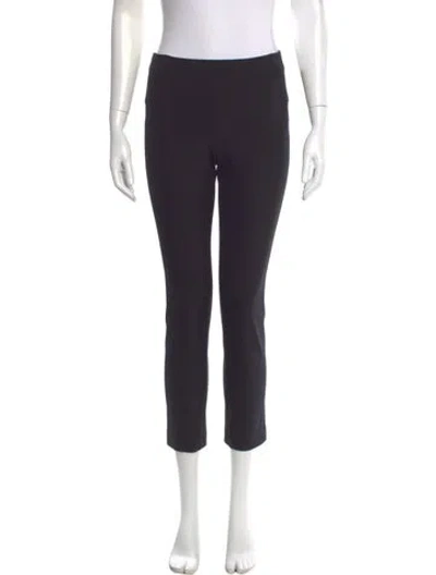 Pre-owned Veronica Beard Straight Leg Pants In Black
