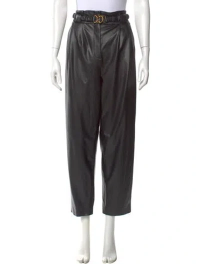 Pre-owned Veronica Beard Straight Leg Pants In Black
