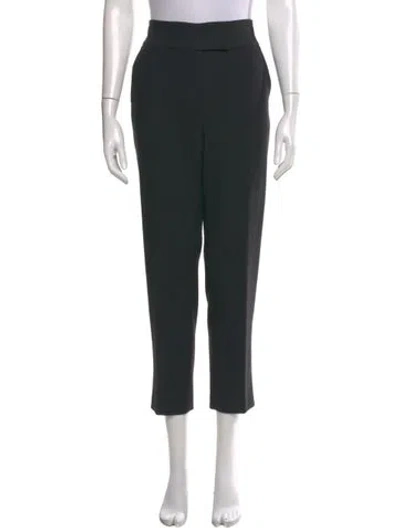 Pre-owned Veronica Beard Straight Leg Pants In Black