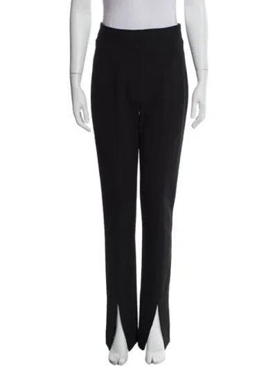 Pre-owned Veronica Beard Straight Leg Pants In Black