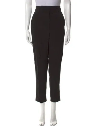 Pre-owned Veronica Beard Straight Leg Pants In Black