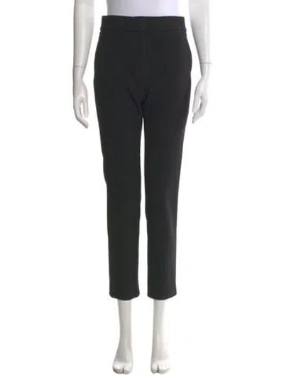Pre-owned Veronica Beard Straight Leg Pants In Black