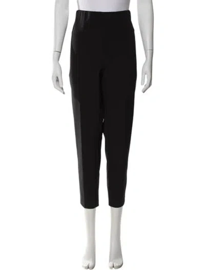 Pre-owned Veronica Beard Straight Leg Pants In Black