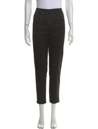 Pre-owned Veronica Beard Straight Leg Pants In Black